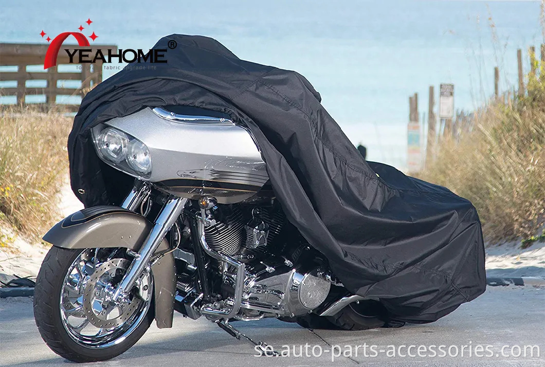 Tunga täcken täcker anti-UV vattentät motorcykeltäcke utomhus